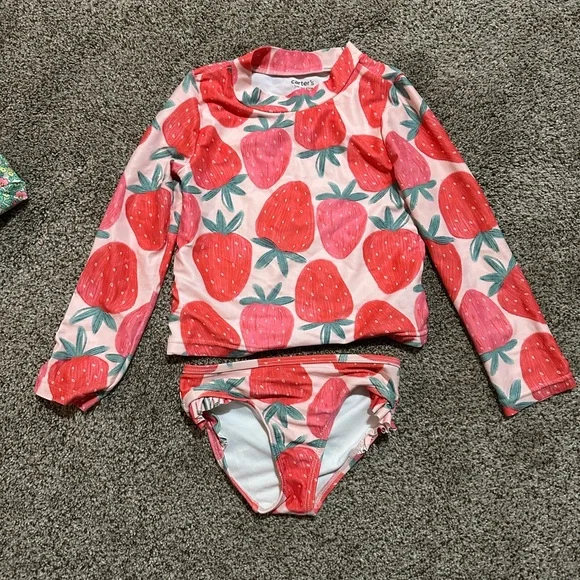 Girls Swimsuit Set - Picture 2 of 7